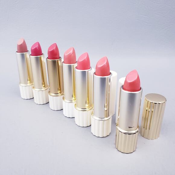 Estee Lauder All-Day Lipstic All-Day Lipstick White Tube Lot of 7 4 Shades